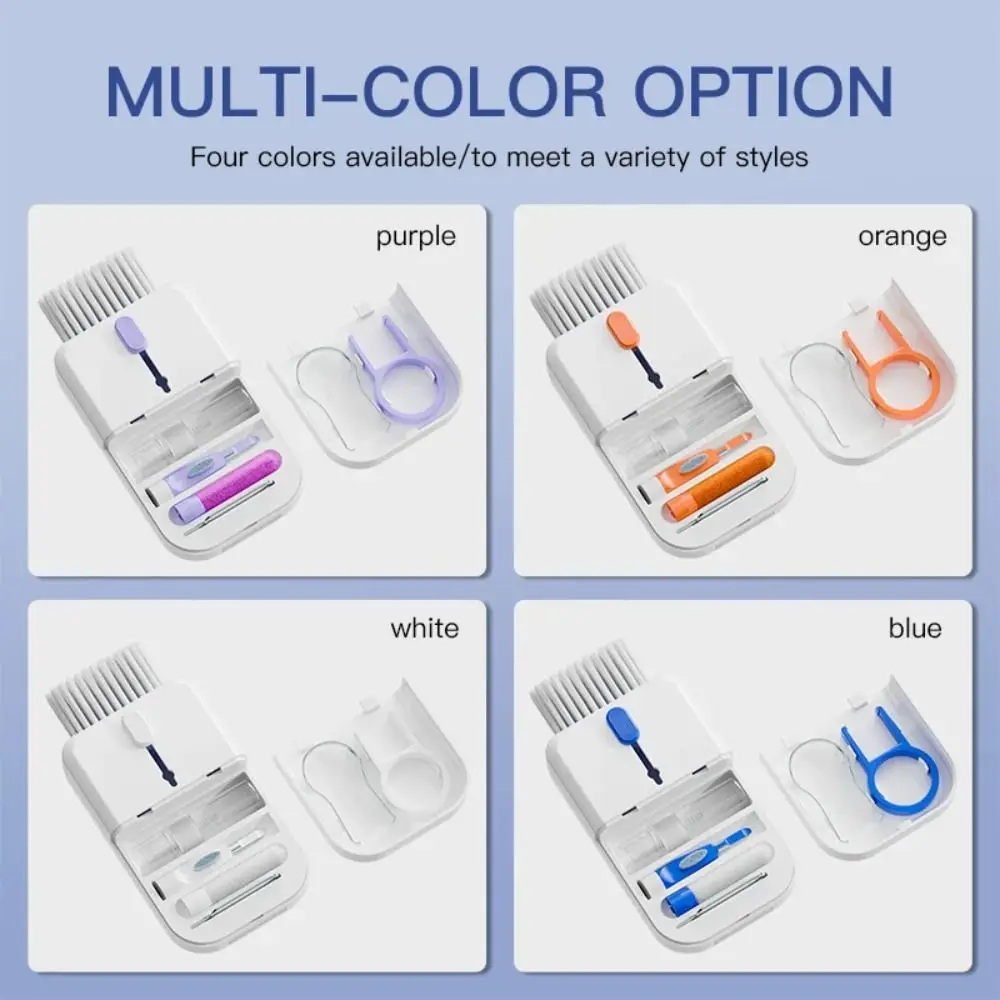 11 in 1 Keyboard Cleaning Kit Cleaner Multifunction Digital Product Cleaning Brush Electronics Dust Brush Cleaning Tool