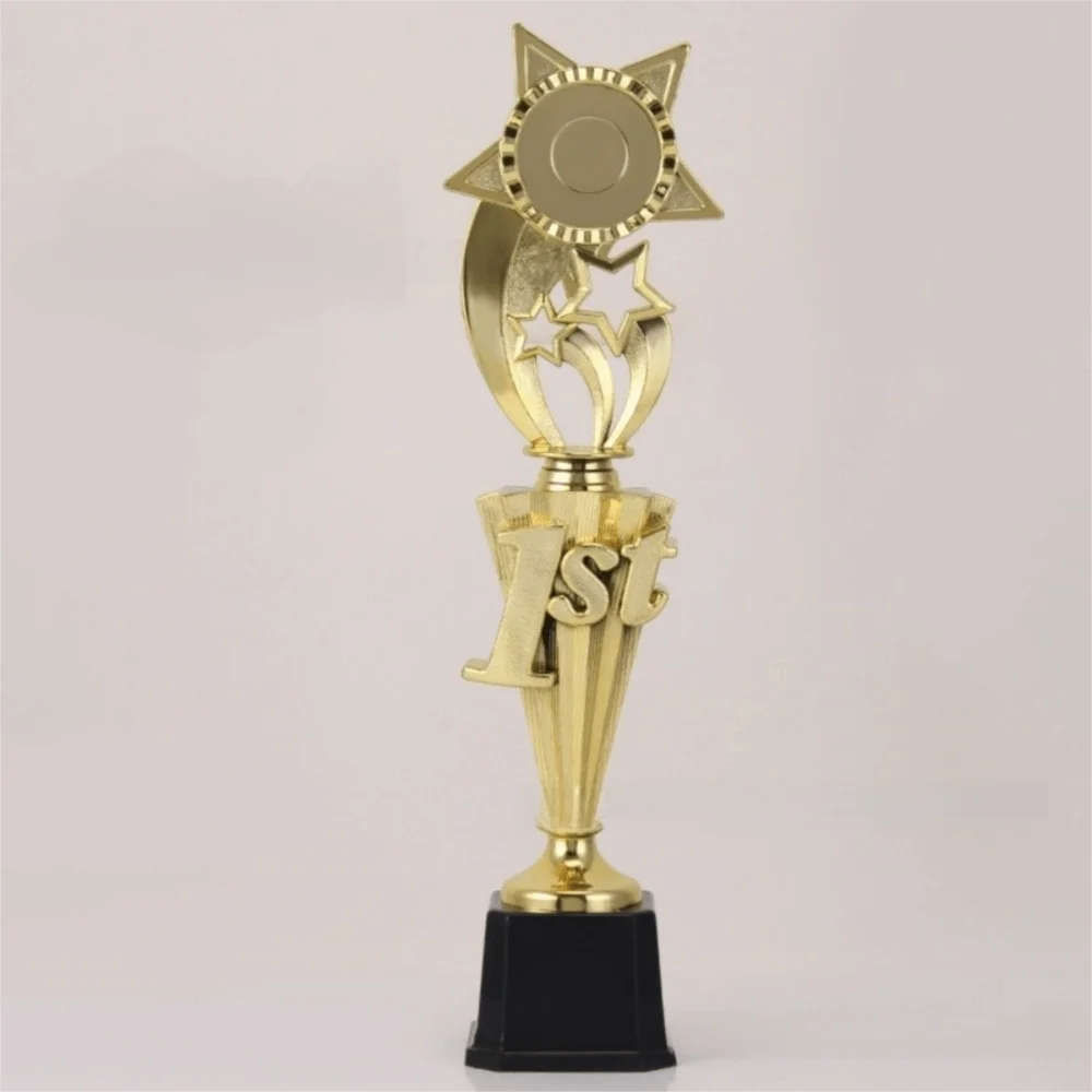 

Creative Gold Award Cup Large First Place Prize Star Trophy Award Reward Ceremony Plastic Winner Cups For Team Sport Competition