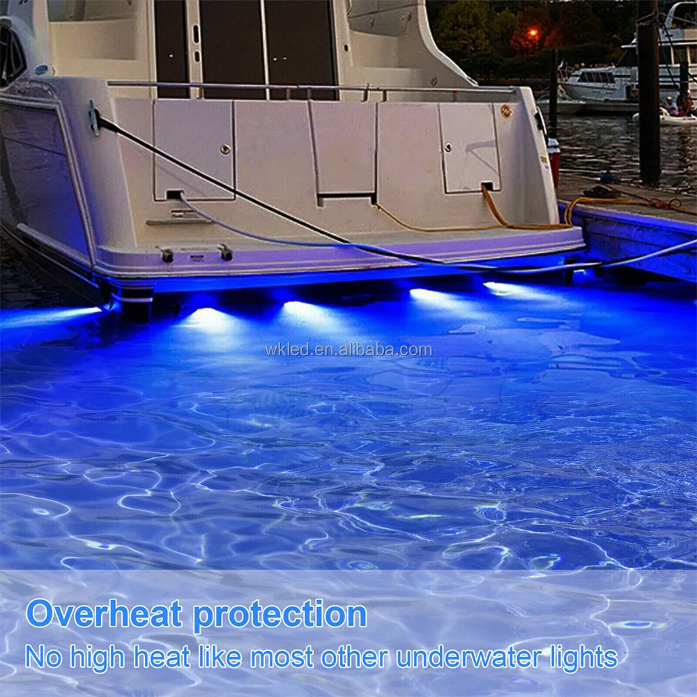 Waterproof IP68 42leds Underwater Marine Led Light Bars for Boat RV