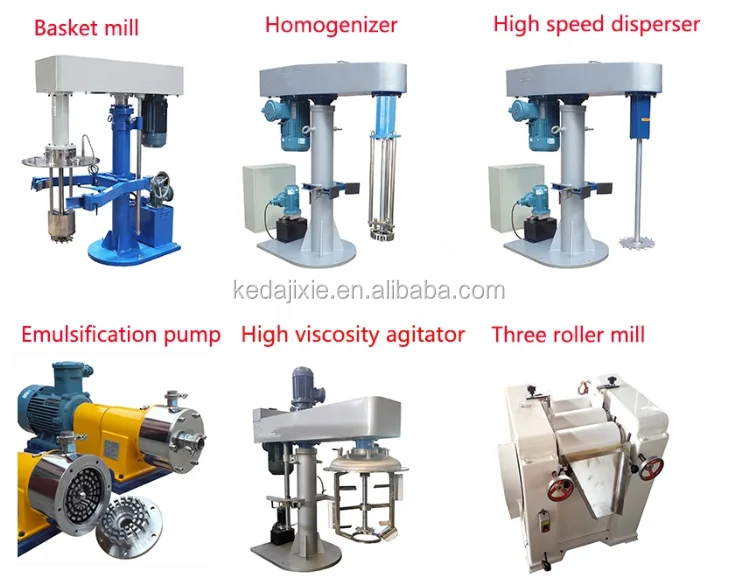 Promotional 1000L Hydraulic lifting Paint Mixing Dispersing Machine 15KW High Variable Speed Dispersion Dissolver Mixer Price