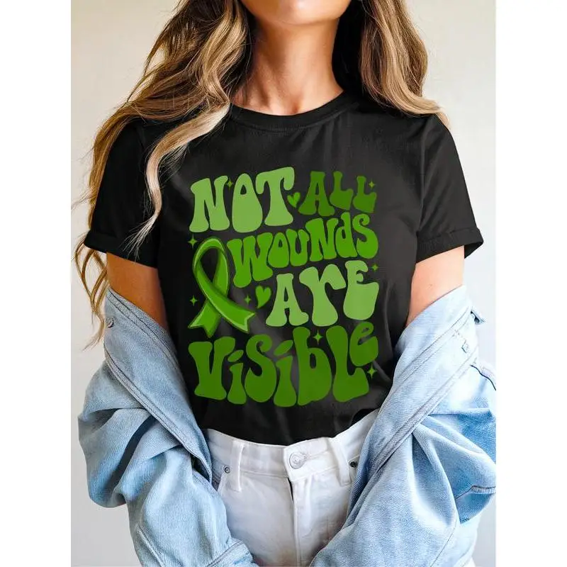 

Not All Wounds Are Visible ~ Unisex Apparel Printed In The USA!