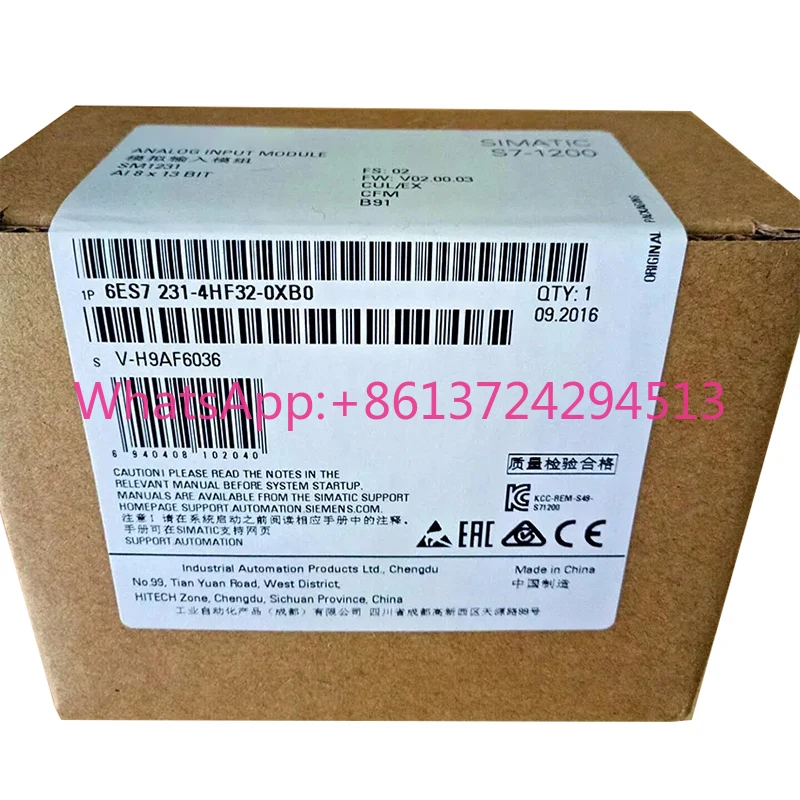 Brand New Original 6ES7231-4HF32-0XB0 6ES7231-5QF32-0XB0 Spot