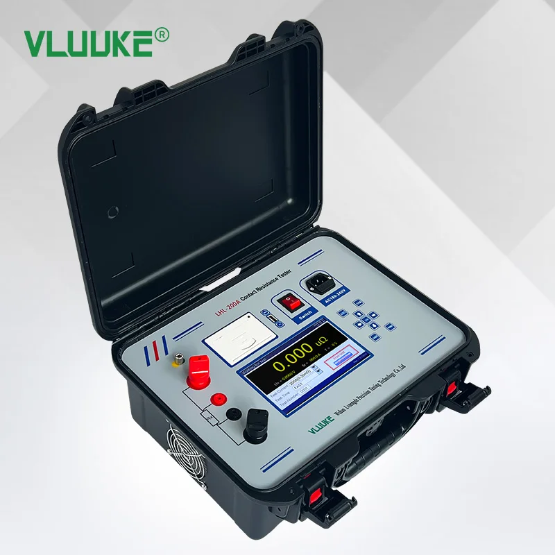 VLUUKE LNL-200A High-Precision Contact Resistance and Leakage Tester for Switchgear & Loop Resistance Measurement
