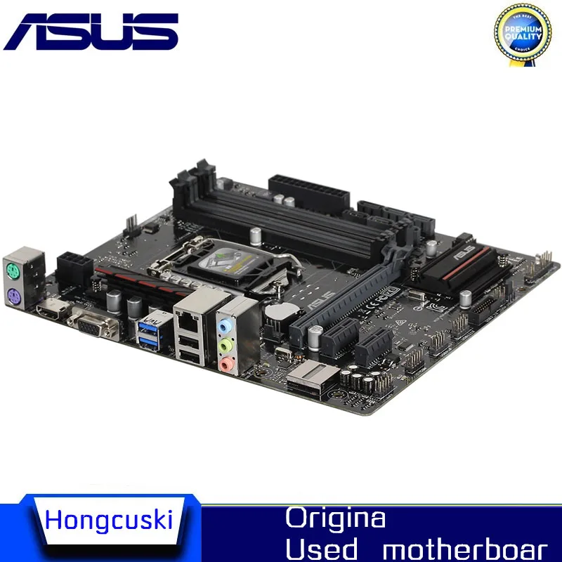 For ASUS B85M-GAMER Used LGA 1150 For Intel B85 motherboard Socket LGA1150 DDR3 SATA3 USB3.0 SATA3 Desktop motherboard