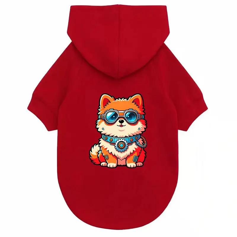 

Cute Shiba Inu Dog Hoodie, Warm Pet Clothes, Breathable & Skin-friendly, Dog Outfit for All Seasons.