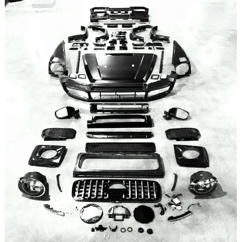 

G class w463 G500 G550 G55 G63 G65 body kit Barbus widestar style