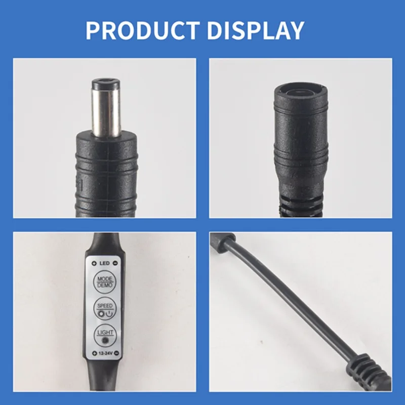 M11K-Mini Remote Controller 12A 12V-24V Dimmer For LED Tape Strips Monochrome Controller