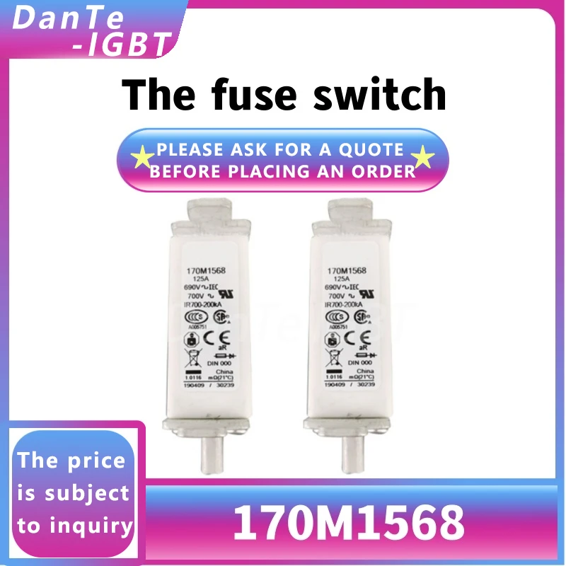 170M1568 New module DC fuse 170M1568 micro switch original spot