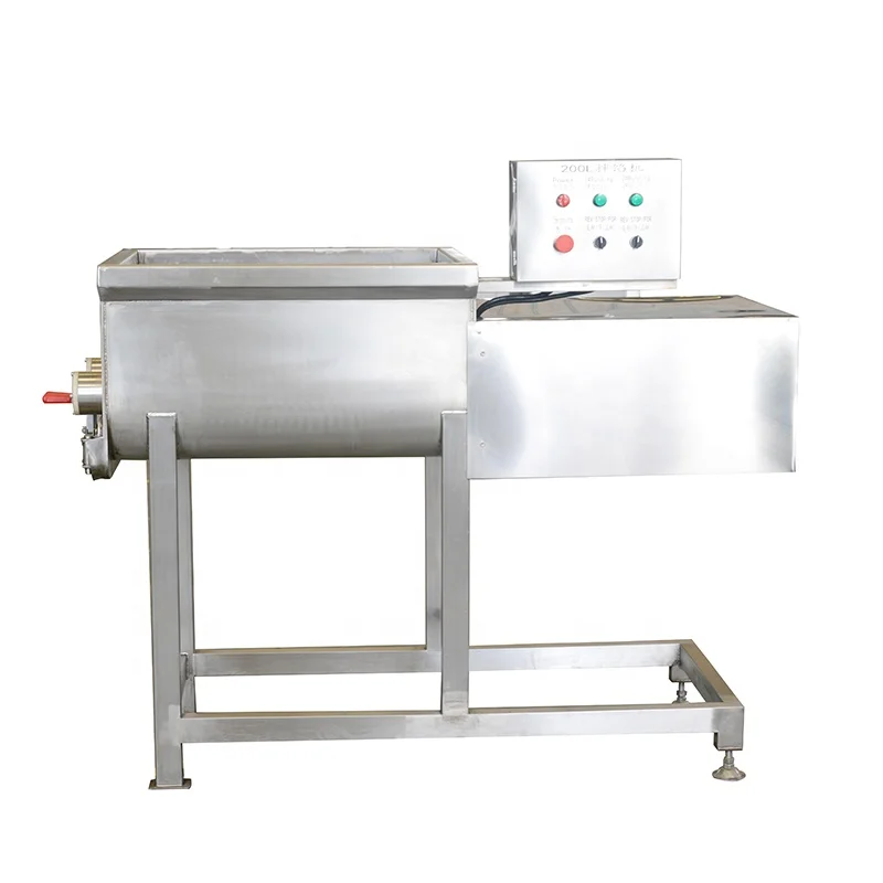 Commercial Sausage Stuffing Mixer Meat Grinder Mixer Blender Sausage Minced Meat Mixer