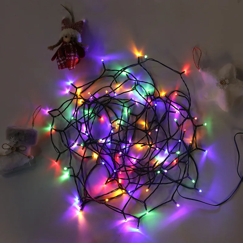 Cross-border Christmas tree lights Christmas tree decoration LED color-changing lights Christmas day indoor romantic atmosphere