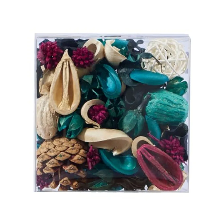 

Coastal Potpourri Blue Potpourri Dried Flower Long-Lasting Bowl and Vase Filler Decor Home Fragrance Sachet for Bathroom Living