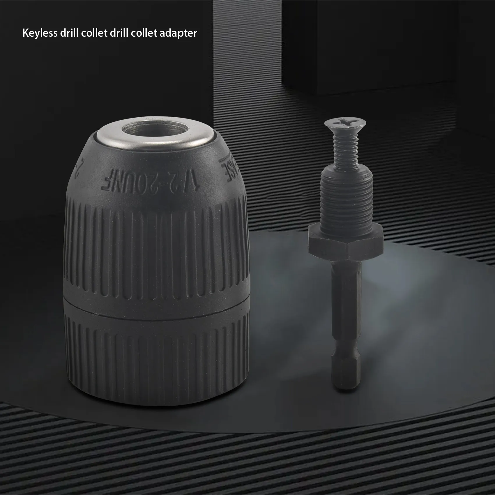 A64Z 1/2Inch Keyless Drill Chuck Drill Chuck Adapter For Impact Driver Quick Connect