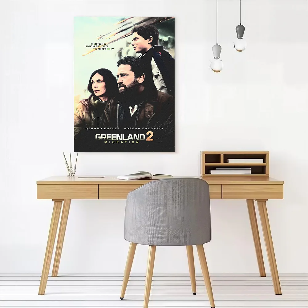 Greenland 2: Migration Movie Poster Canvas Wall Art Personalized Print Modern Painting Perfect Gift for Decor Luxury Decoration