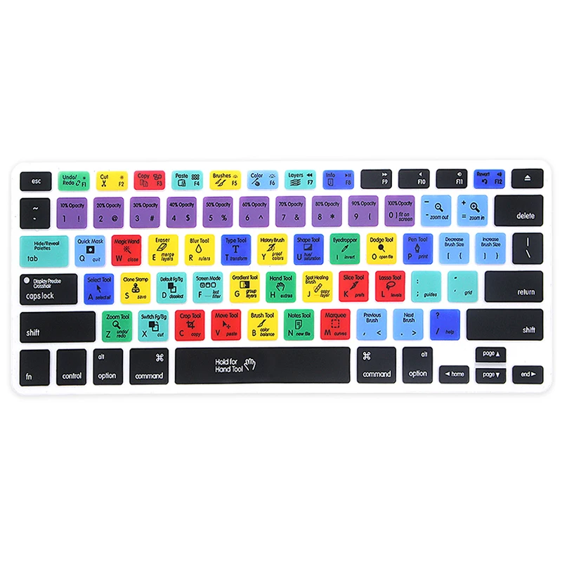 Hotkey Keyboard Cover US Layout for MacBook Air13