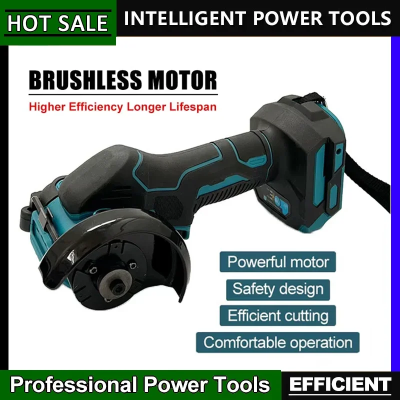 

Подходит для Makita, новый 3-дюймовый электрический инструмент для резки циркулярной пилы, электроинструмент, 3-дюймовая мини-угловая шлифовальная машина, аккумулятор 20 В