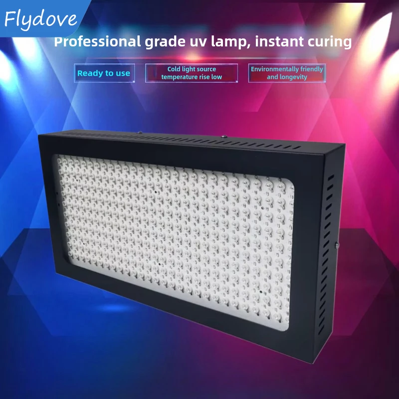 

2000W 365nm 395nm 405nm High Power Ultraviolet Air Cooled UV Curing Solid Ink Paint Green Oil Printing Plate Inspection Light