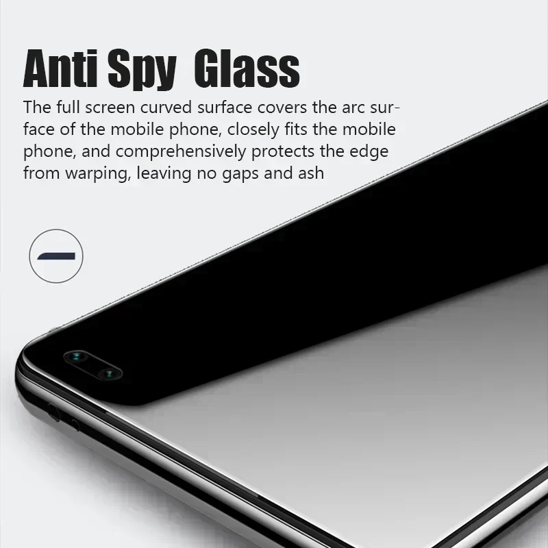 4PCS Privacy Glass for Redmi Note 12 11 10 9 8 7 Pro Plus 5G 11S 10S 9S Anti-spy Screen Protector for Redmi 10C 10 9 9A 9C 8 image 5