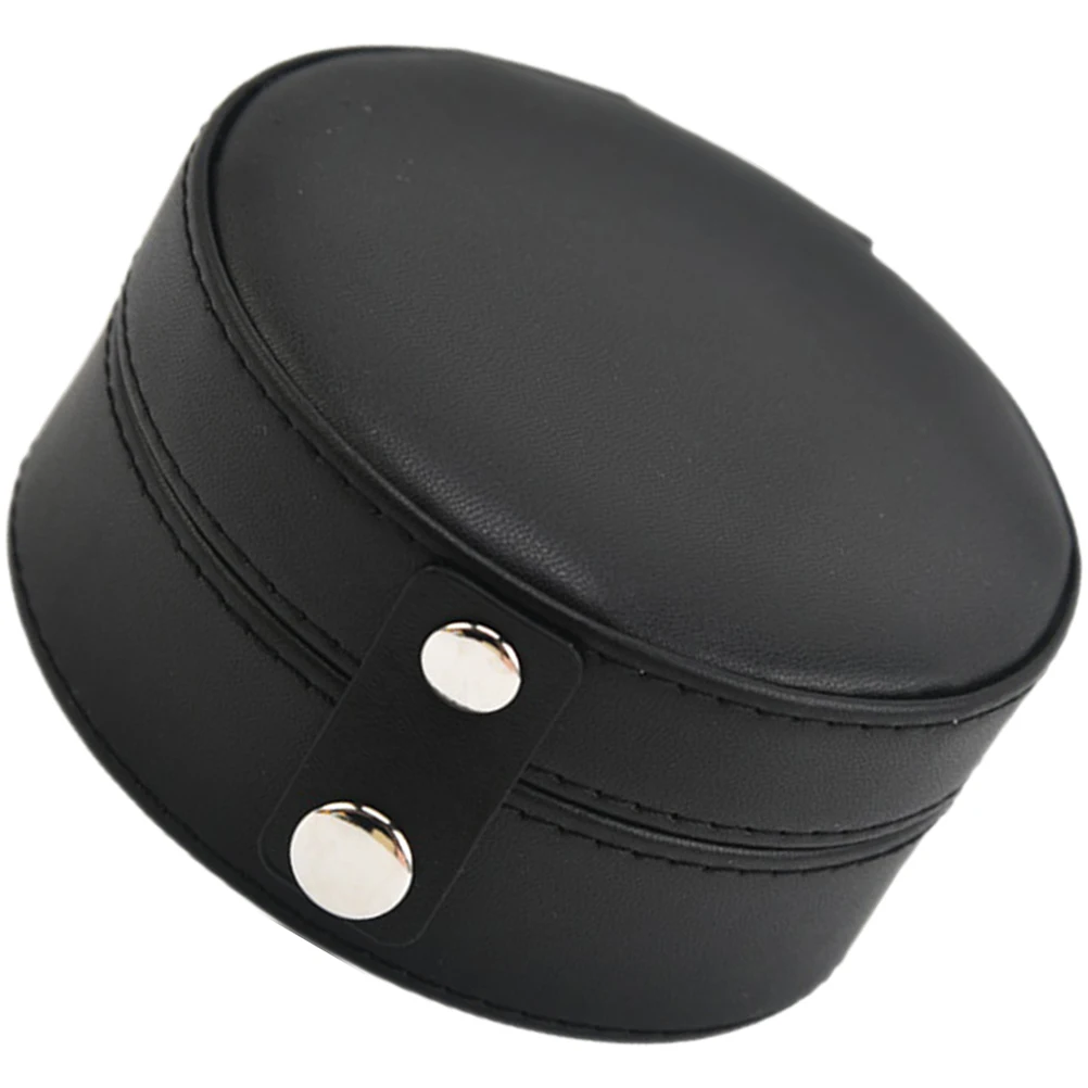 

Snap Button Jewelry Box ganizer for Women Small Portable Travel Case Storage Container Holder Earrings Ring