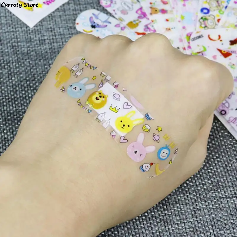 Band Aid Hemostasis Adhesive Bandages First Aid Emergency Kit For Kids Children HOT 120Pcs Waterproof Breathable Cartoon