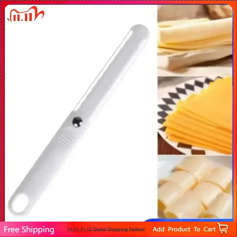 

1PC Cheese Butter Slicer Peeler Cutter Tool Wire Thick Hard Soft Handle Plastic Cheese Knife Cooking Baking Tools