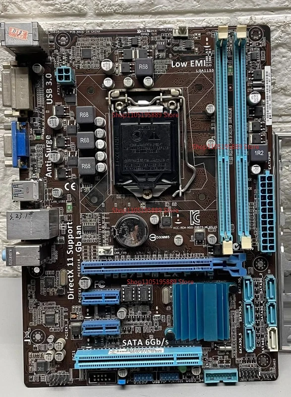 

Материнская плата ASUS B75 M-LX PLUS 1155, поддержка 22-нм процессоров 3-го и 2-го поколений, для ASUS B75