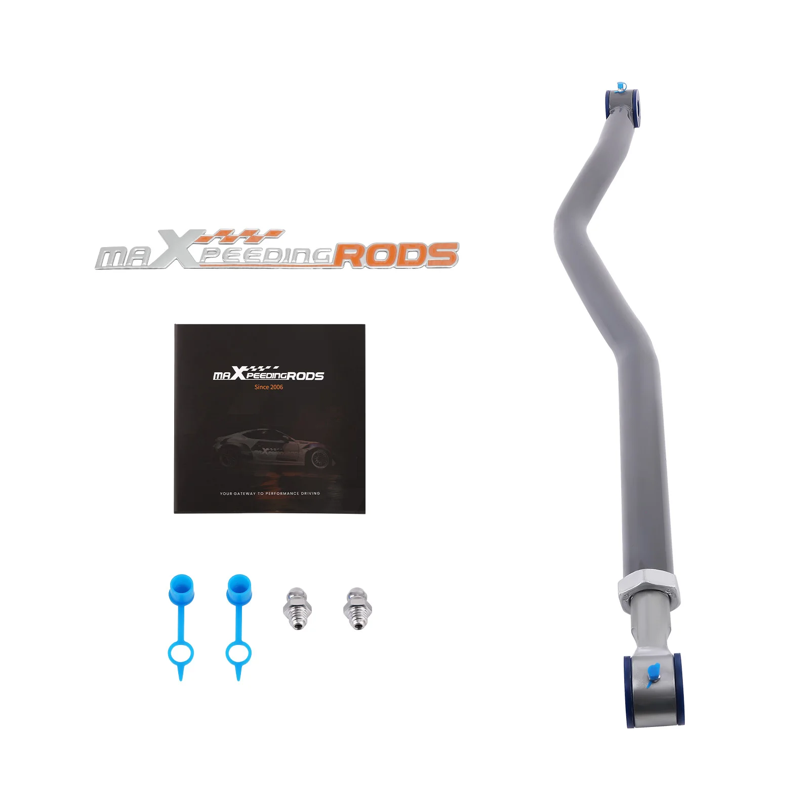 MaXpeedingrods 0-4.5 Inch Lift Front Adjustable Track Bar for Jeep Gladiator Wrangler JL JLU 2018+ 4WD