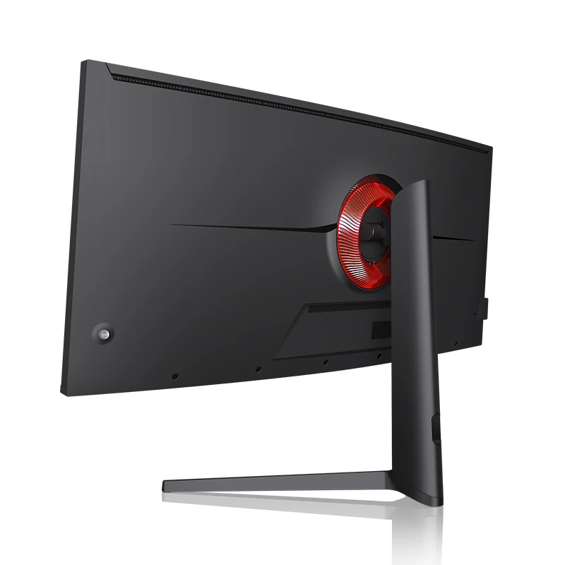 49-inch 5k display curved 32-9 with fish screen clip stock speculation split screen computer NanoIPS screen