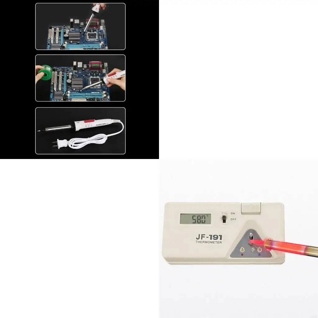 

203C Profession 60W Adjustable Double Temperature Welding Tool Featuring 30s Heat Up