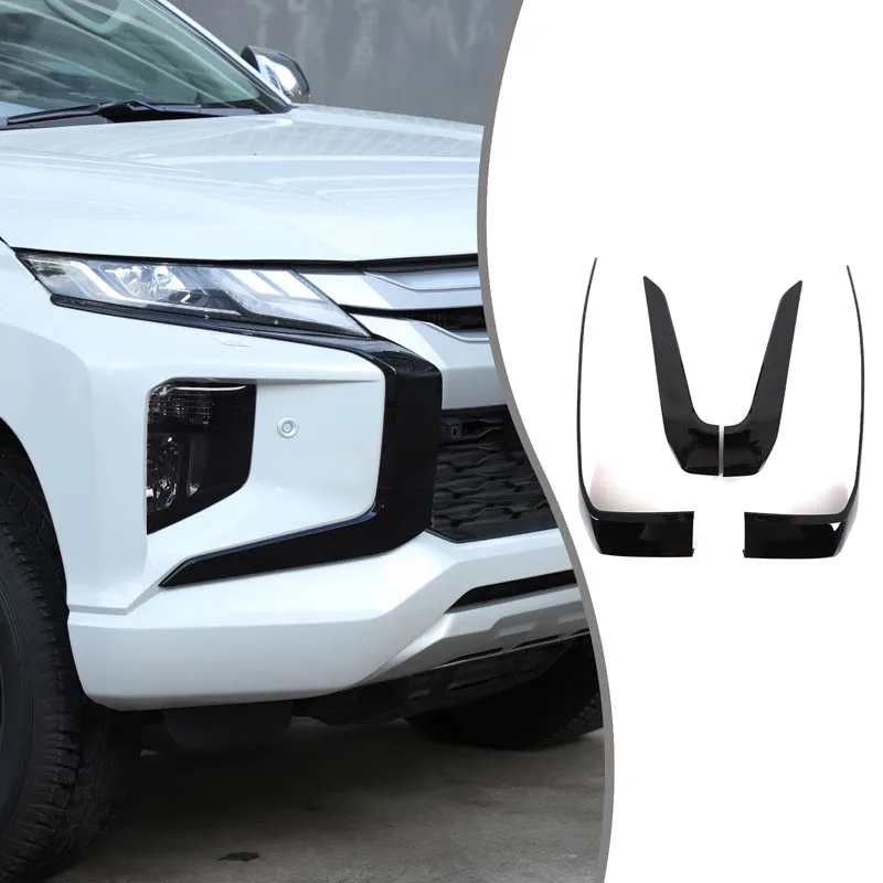 

Front Bumper Grille Trim Sticker Car Grille Trim Strip Grill Decor Strip Car Accessories For Mitsubishi L200 Triton 2019-2023