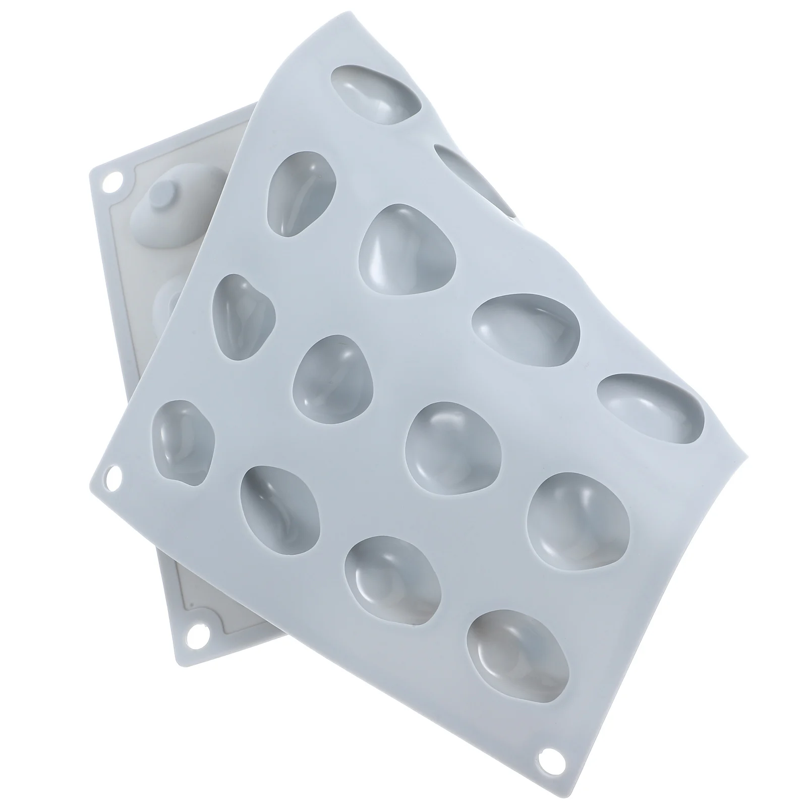 

Pebble Silicone Molds Chocolate Baking Decor Candy Making Easy Demold Heat Resistant Stone Jewelry Accessories