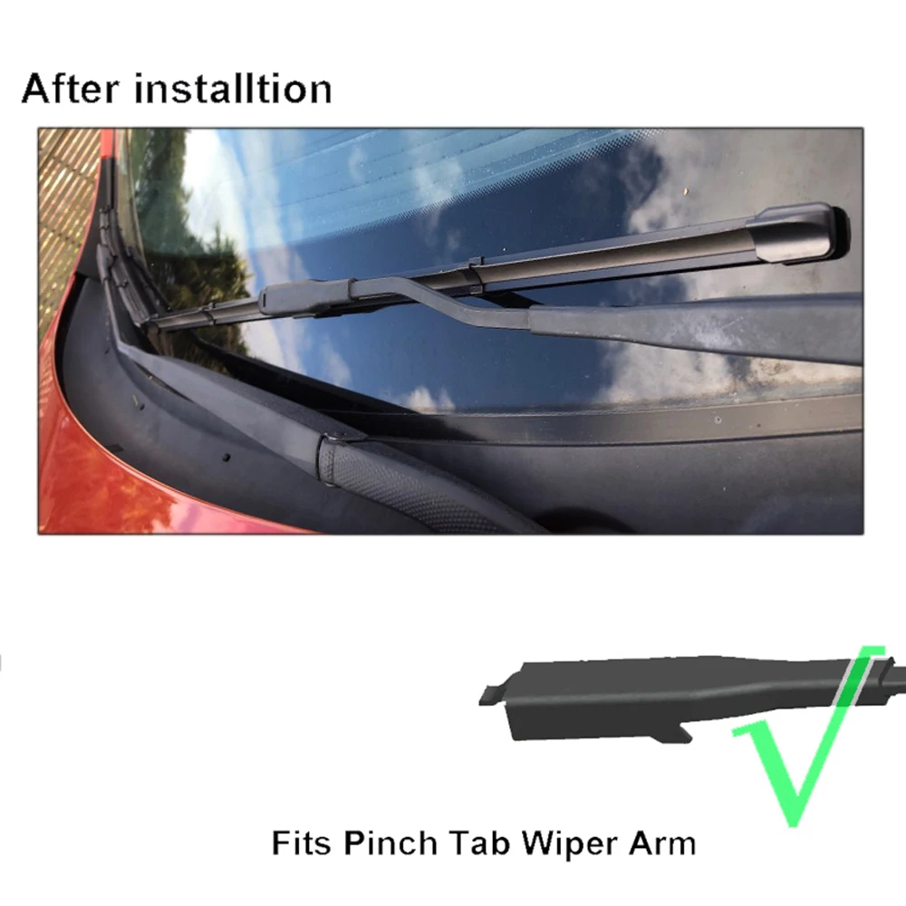 Misima Windshield Windscreen Wiper Blades For Opel Corsa D 2006 2007 2008 2009 2010 2011 2012 2013 2014 Front Window Wiper Blade