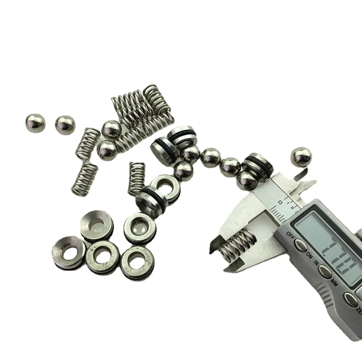 280 380 Type High Pressure Washer Car Washer Brush Car Pump Accessories Pressure Regulating Steel Ball Valve Seat