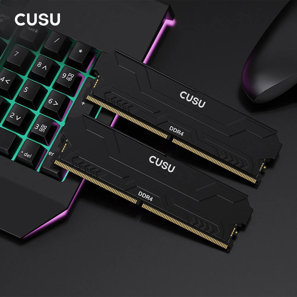 CUSU Memoria Ram DDR4 8gb 16gb 3200mhz 3600mhz DDR4 Desktop Memory 288pin Udimm XMP2.0 Heatsink for Motherboard - AliExpress