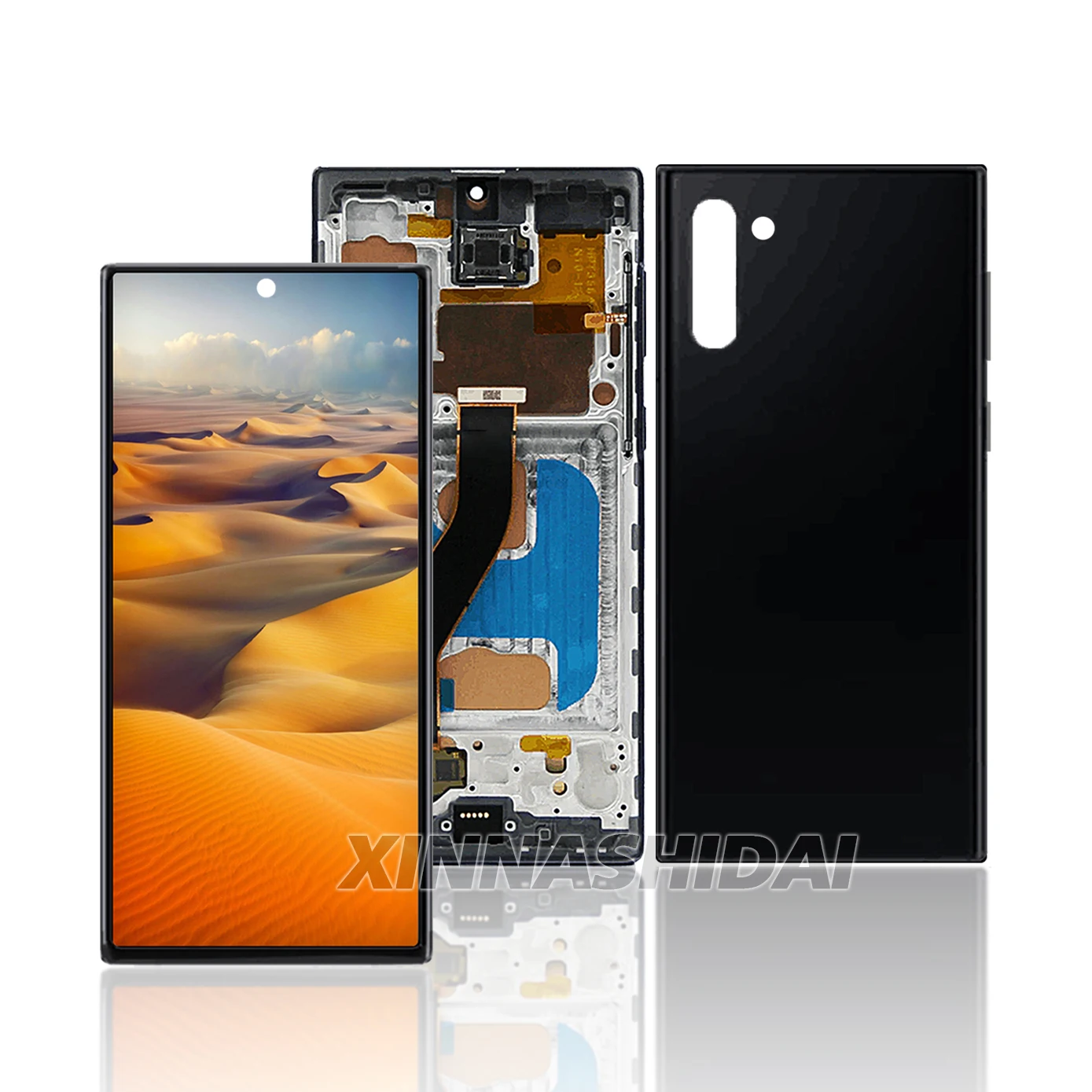 TFT For Samsung Galaxy Note 10 N970 N970F LCD Touch Screen Digitizer Assembly Replacement Display Parts 100% Tested with Frame
