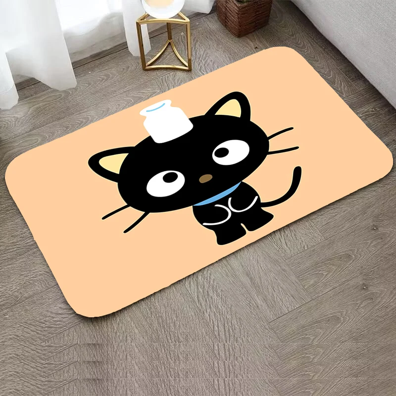 Chococat Rugs Rug for Bedroom Mats Living Room Prayer Mat Washable Non-slip Kitchen Rug Custom Anime Carpet House Entrance Mat