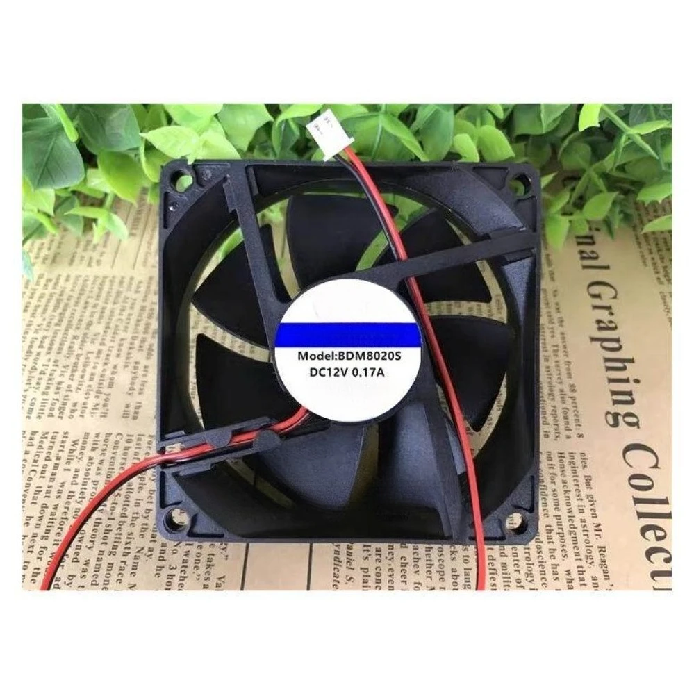 

8020 Ultra-thin Silent Cooling Fan For BOK BDM8020S DC12V 0.17A Power Supply Chassis Fan(002)