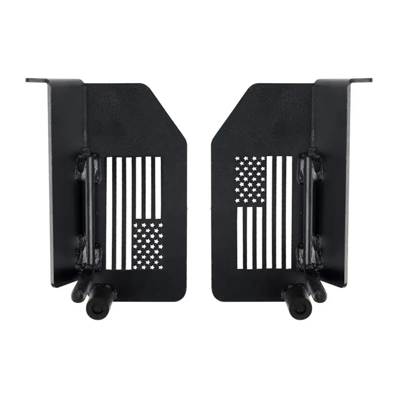

Plain Foot Pedal Outer Door Hinge Foot Pedal For Wrangler JK JL Gladiator JT 2007-2024 Car Door Outer Foot Pedal,2Pcs