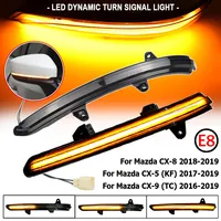 LED Dynamic Turn Signal Light For Mazda CX-5 KF CX-8 2017-2019 CX-9 TC Side Wing Rearview Mirror Indicator Sequential Blinker