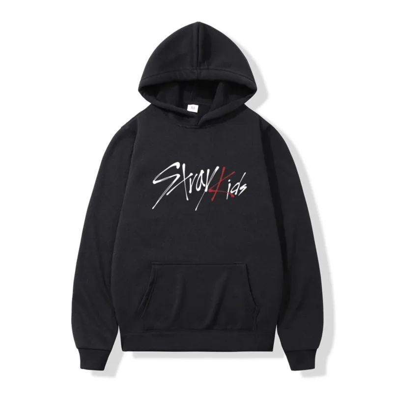 

2022 Korean Kpop Stray Kids Oversized Hoodies Women Men Streatwear Classic Fashion Hooded Pullover Winter Long Sleeve Sweatshirt