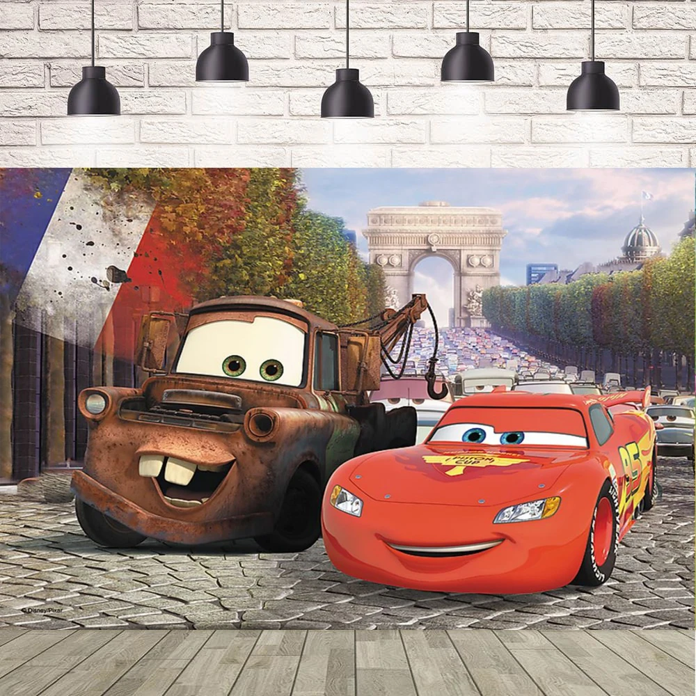 

Cars Photography Backdrop Racing Theme Poster Kids Boy Baby Shower Birthday Party Decor Background Can Be Customize Name Banner
