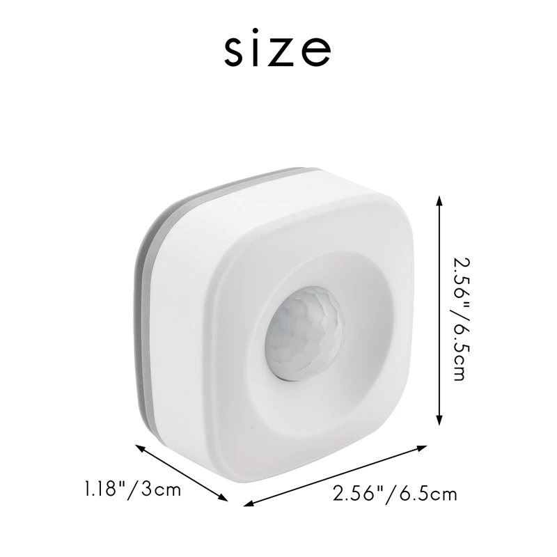 الذكية زيجبي PIR استشعار الحركة ، ودعم تويا الحياة الذكية التطبيق ، IFTTT لأمازون صدى 2Nd زائد ، والعمل مع تويا منصة المحور