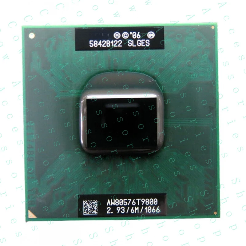 PP+ FOR Intel Core 2 Duo Mobile T9800 SLGES 2.93 GHz 6MB 1066MHz Processor Dual-Core CPU 35W