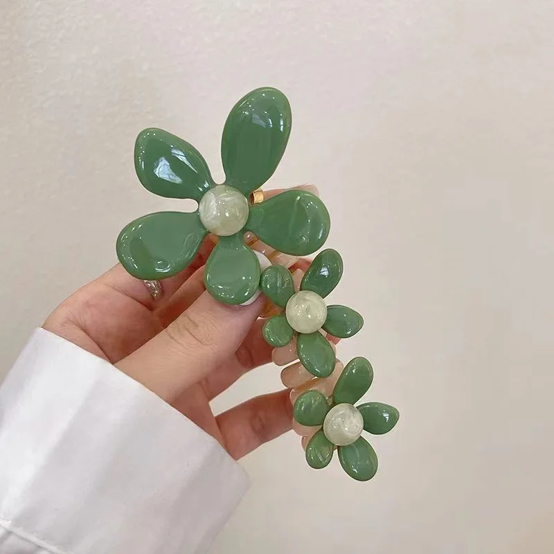 Pearl Flower Bubble Braid Phone Line Hairband Head Rope Female 2024 New High end Ins Straight Braid Artifact — zdjęcie 6