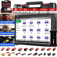 2025 Diesel Heavy Duty Truck Scanner 24V 12V Ancel X7 HD ECU Coding All System Oil Reset Bi-directional Control Diagnostic Tools