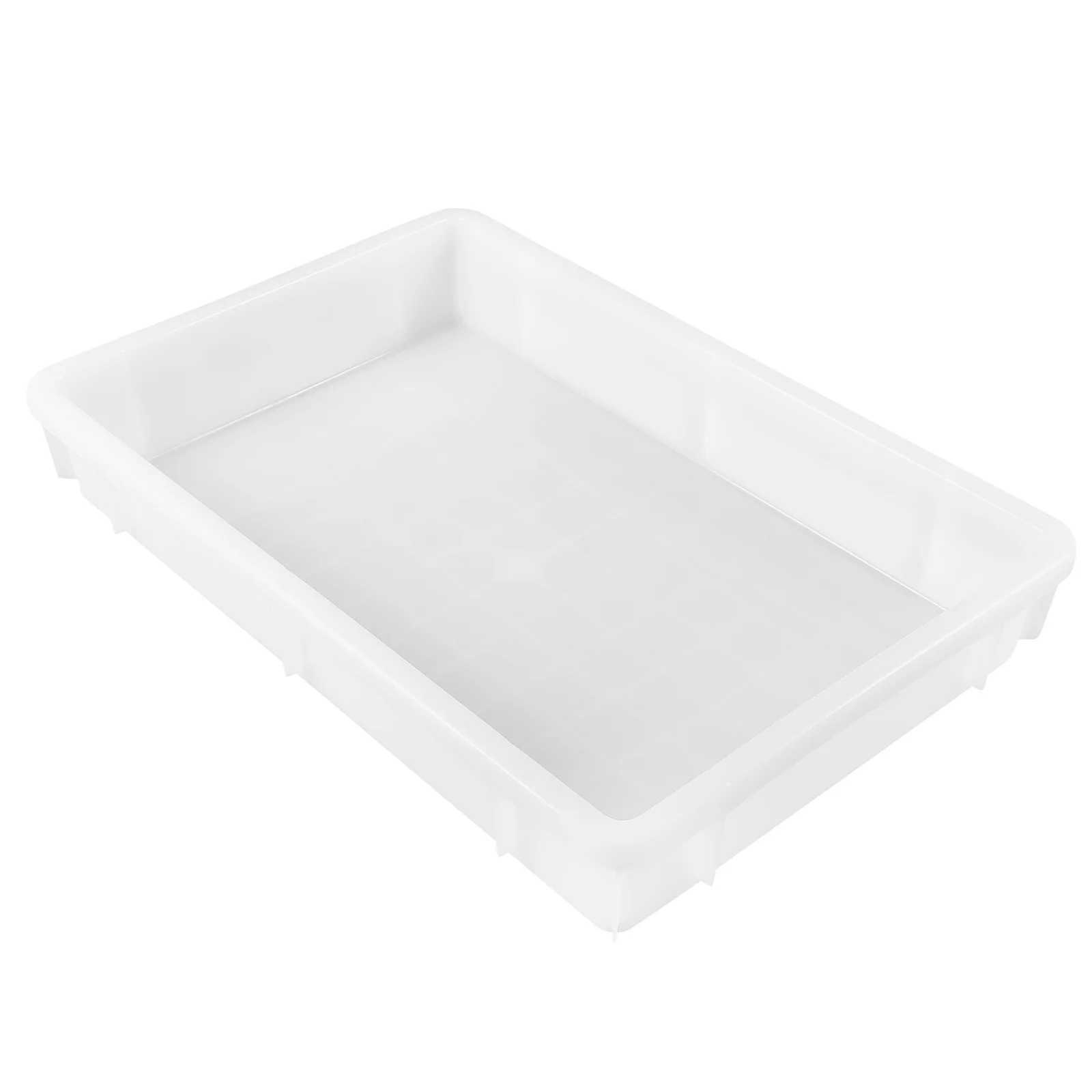 

Plastic Storage Box Large Capacity Stackable Durable Home Clothes Organizer Sundries Storage Bin Utility Box Transparent