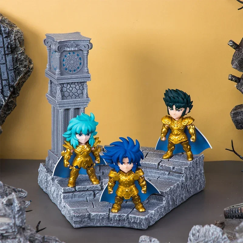 Saint Seiya Myth Cloth EX Knights of The Zodiac Palace Action Figure Model Ornament Scene Display Stand Decoration Gift Resin GK