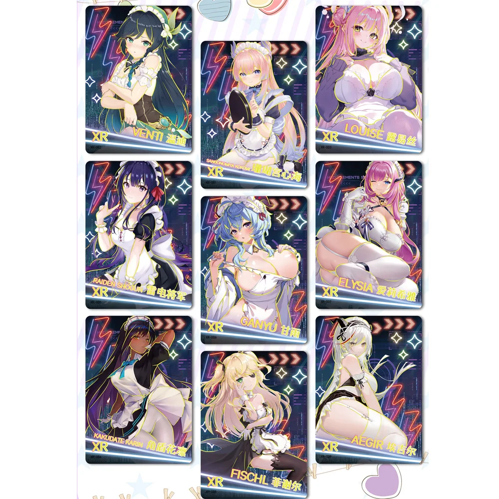 Senpai Goddess Haven 4-karta Goddess Story Card Anime Girl Party Strój kąpielowy Bikini Feast Booster Box Doujin Zabawka i hobby Prezent