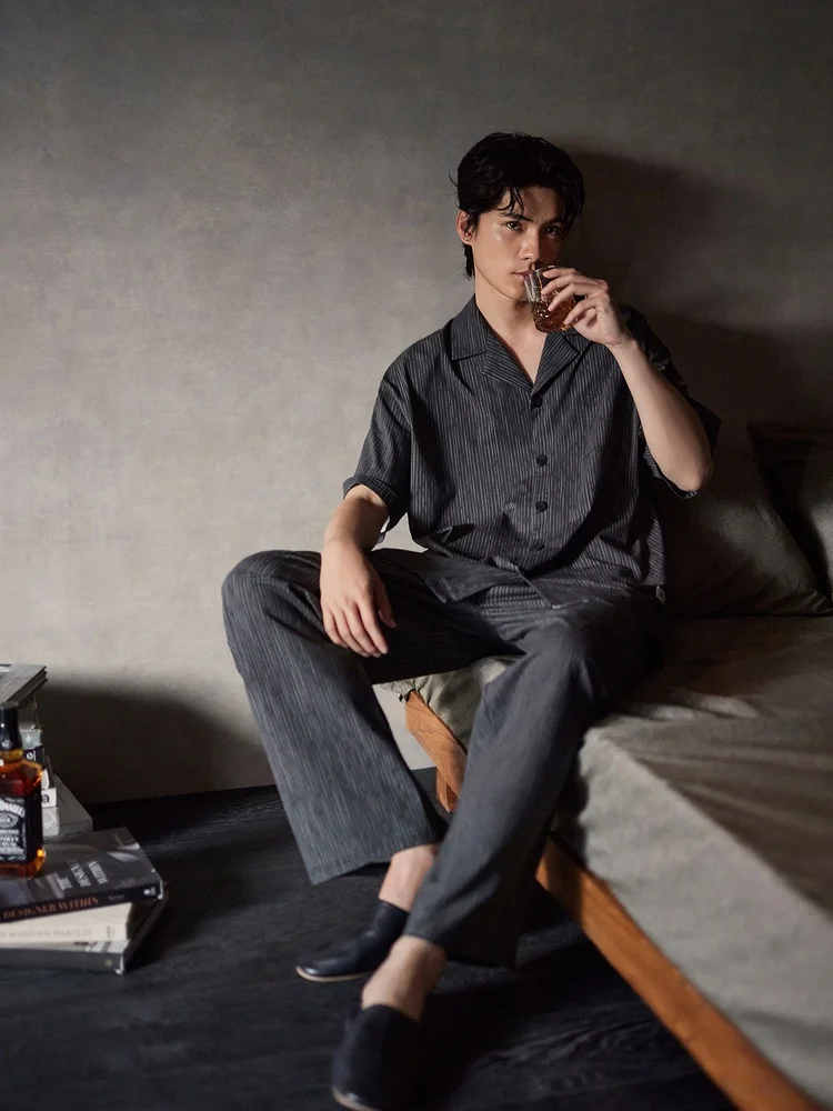 pijama-de-verano-para-hombre-de-algodon-puro-manga-corta-y-pantalon-largo-con-rayas-verticales-para-usar-en-casa-o-fuera-sensacion-de-alta-gama