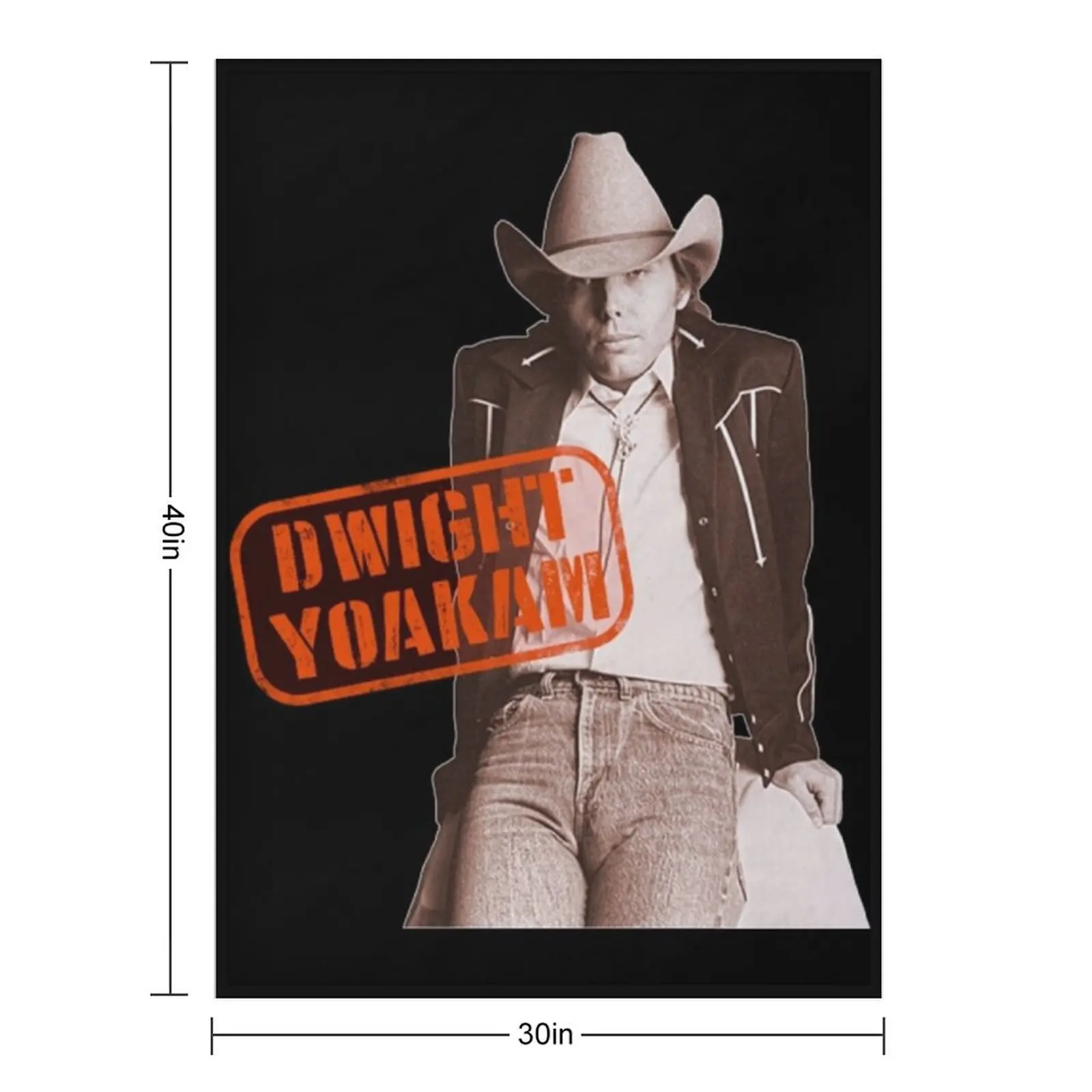 Dwight Yoakam T-ShirtDwight Yoakam 'The Bulge' __ Country Icon Tribute Throw Blanket warm for winter Comforter Cute Blankets