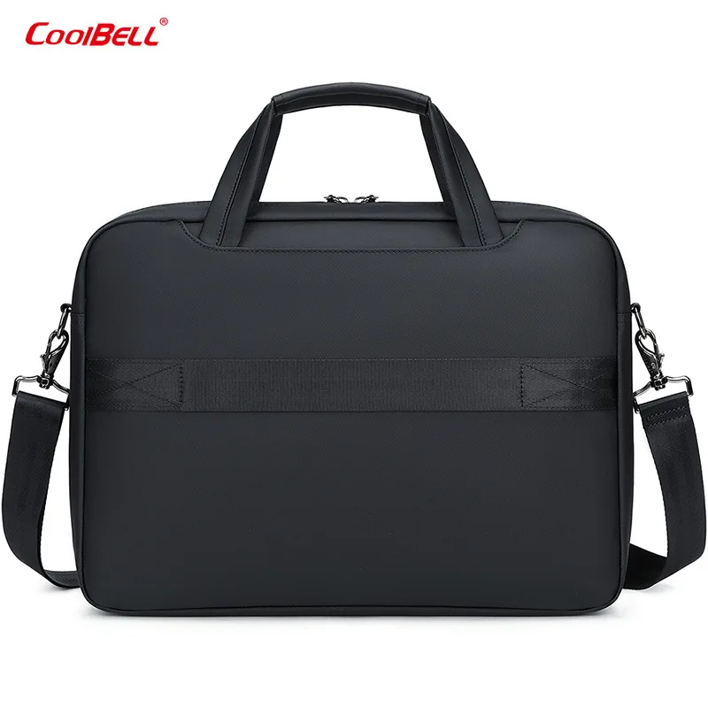 Borsa per laptop da ufficio aziendale da 15,6 pollici Borsa a tracolla a tracolla portatile di grande capacità per valigetta direzionale da uomo